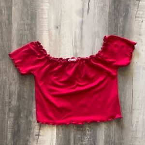 Ruffled crop